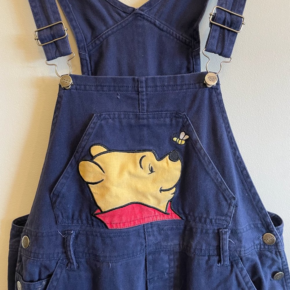 Vintage Disney Winnie the Pooh overalls, Medium
